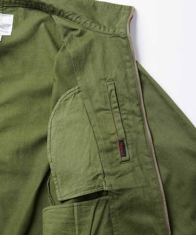 Green Gramicci Twill-Around Men's Outerwear | MSZDXE623