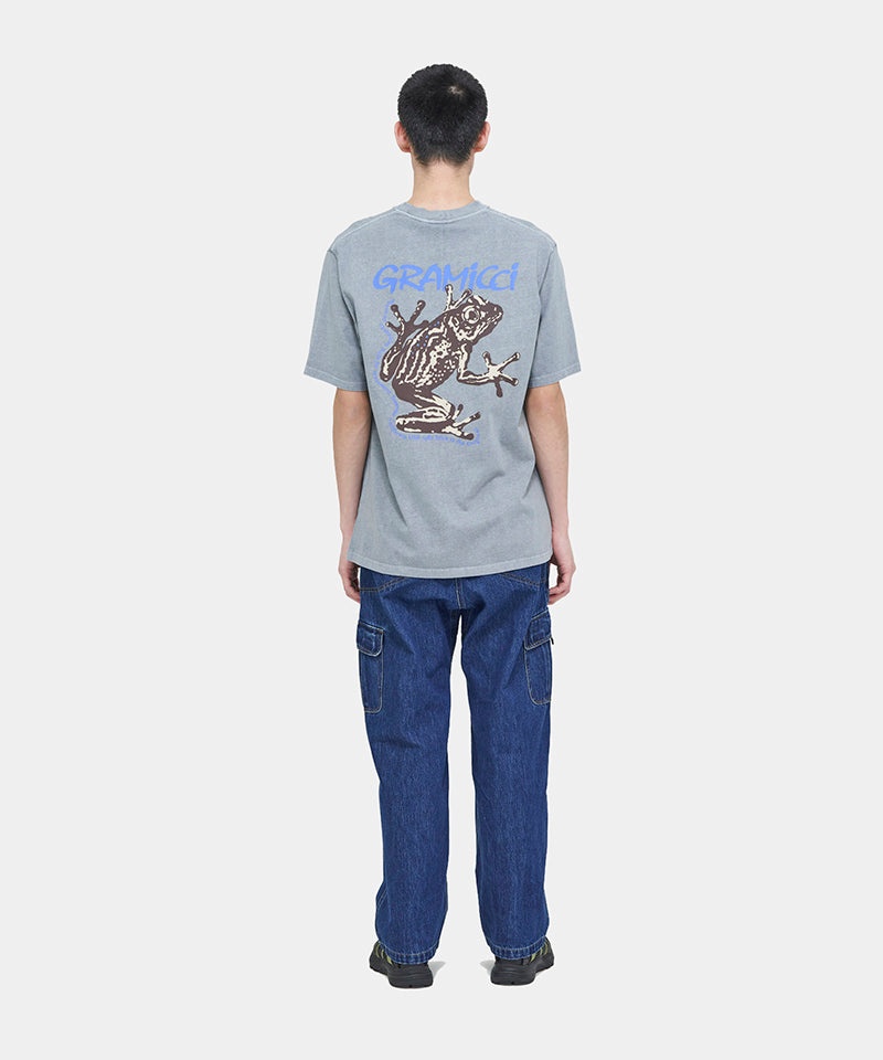 Grey Blue Gramicci Sticky Frog Unisex Tops | QZMKPS297