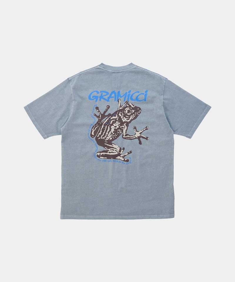 Grey Blue Gramicci Sticky Frog Unisex Tops | QZMKPS297