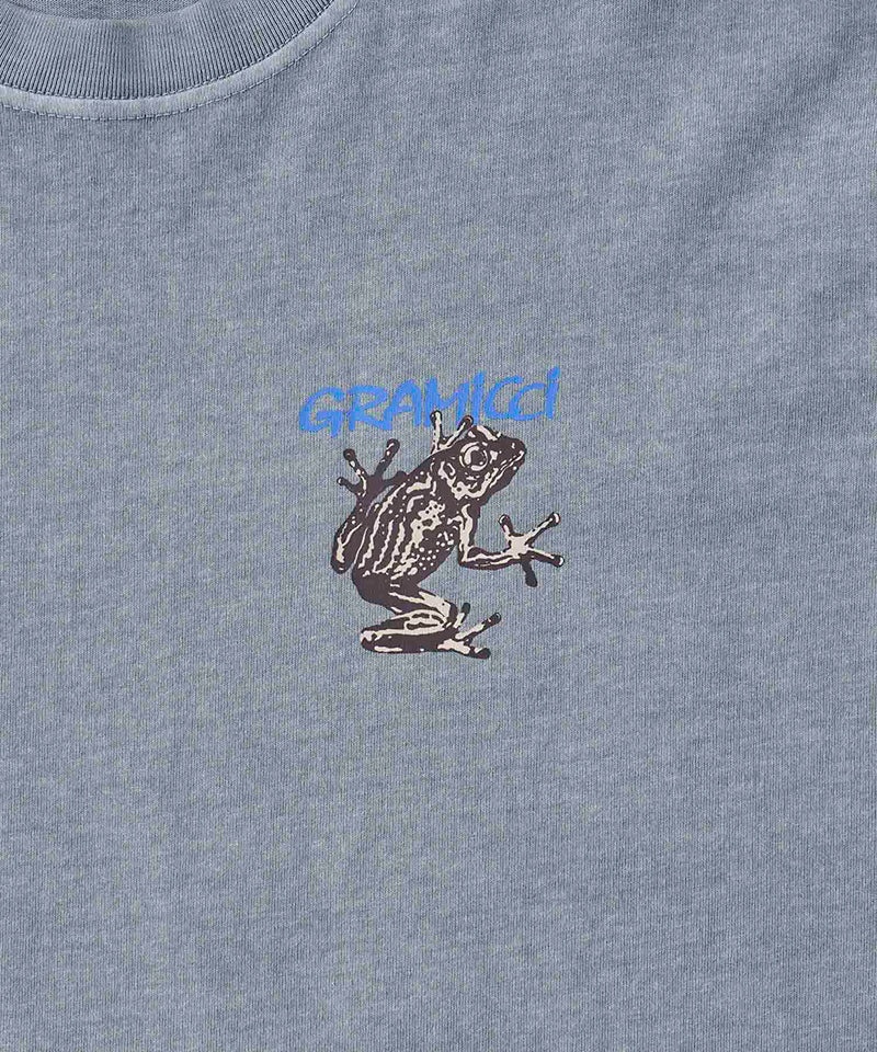 Grey Blue Gramicci Sticky Frog Unisex Tops | QZMKPS297