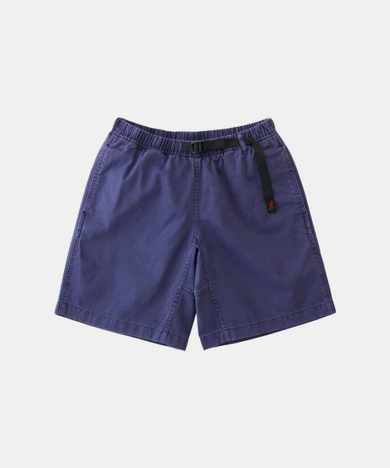 Grey Purple Gramicci G-Short Pigment Dye Women\'s Shorts | YMETGO317