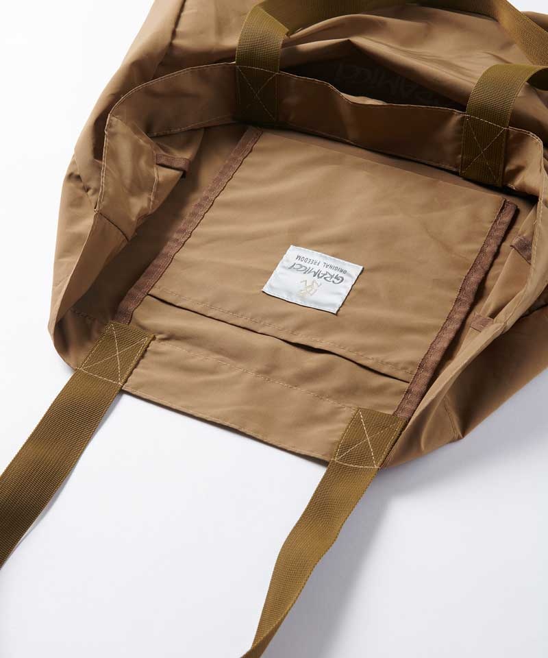 Khaki Gramicci Shell Unisex Bags | XVALZE201