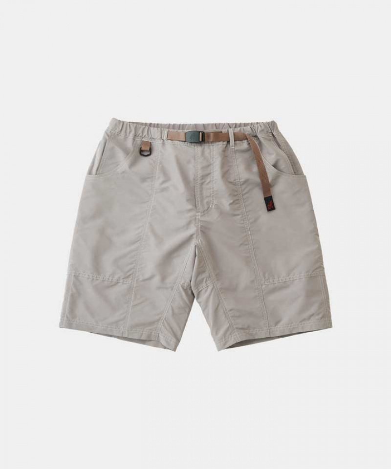 Light Grey Gramicci Shell Gear Men's Shorts | YSKEVZ784