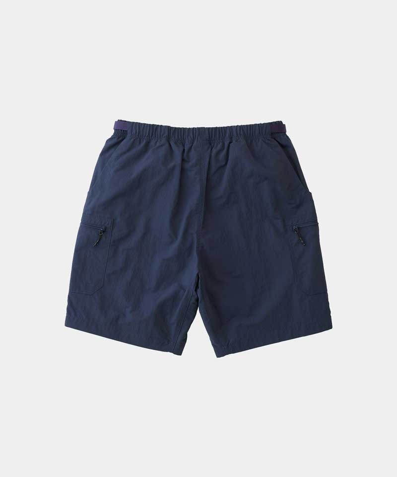 Navy Gramicci Nylon Utility Men's Shorts | UWLMJK817