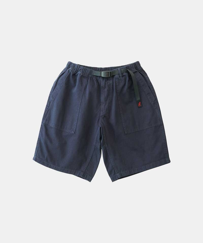 Navy Gramicci Ridge Men\'s Shorts | CGKUXO405