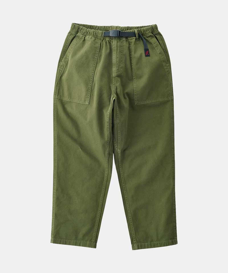 Olive Gramicci Loose Tapered Men\'s Pants | YSRQAN350