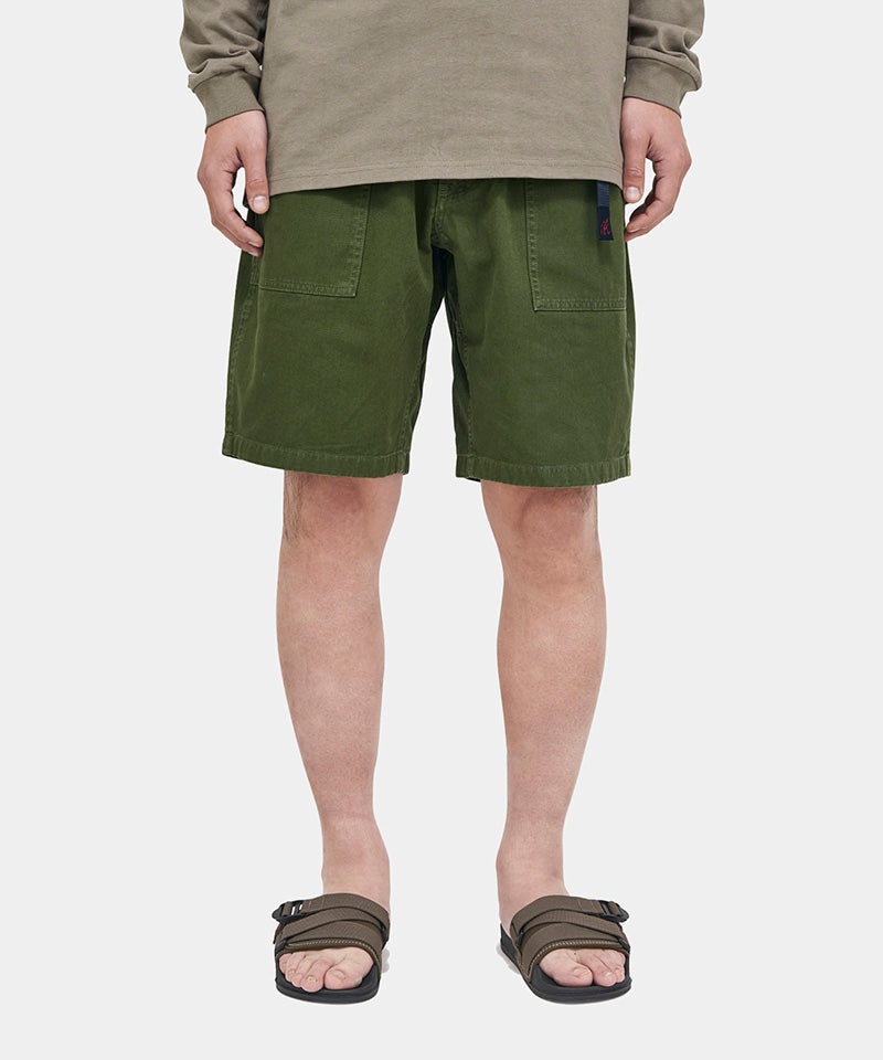 Olive Gramicci Ridge Men\'s Shorts | ETJYWL052