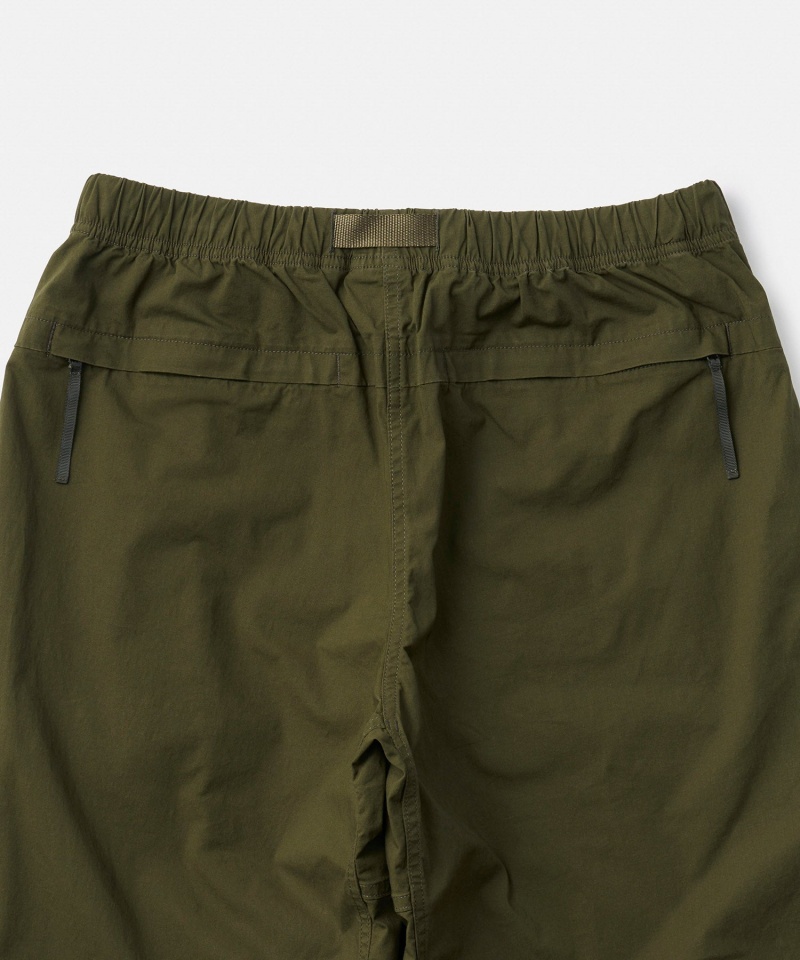 Olive Gramicci Weather Trek Men's Shorts | JSIOYU964