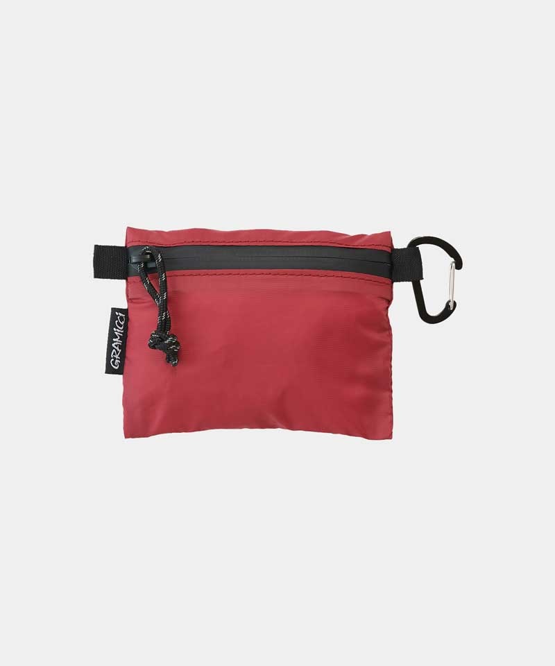 Red Gramicci Micro Ripstop Pouch Unisex Bags | NWOPGY819