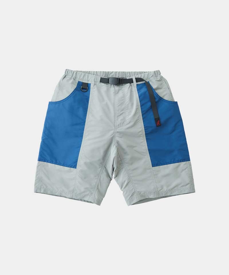 White Blue Gramicci Shell Gear Men\'s Shorts | RQYXWJ406