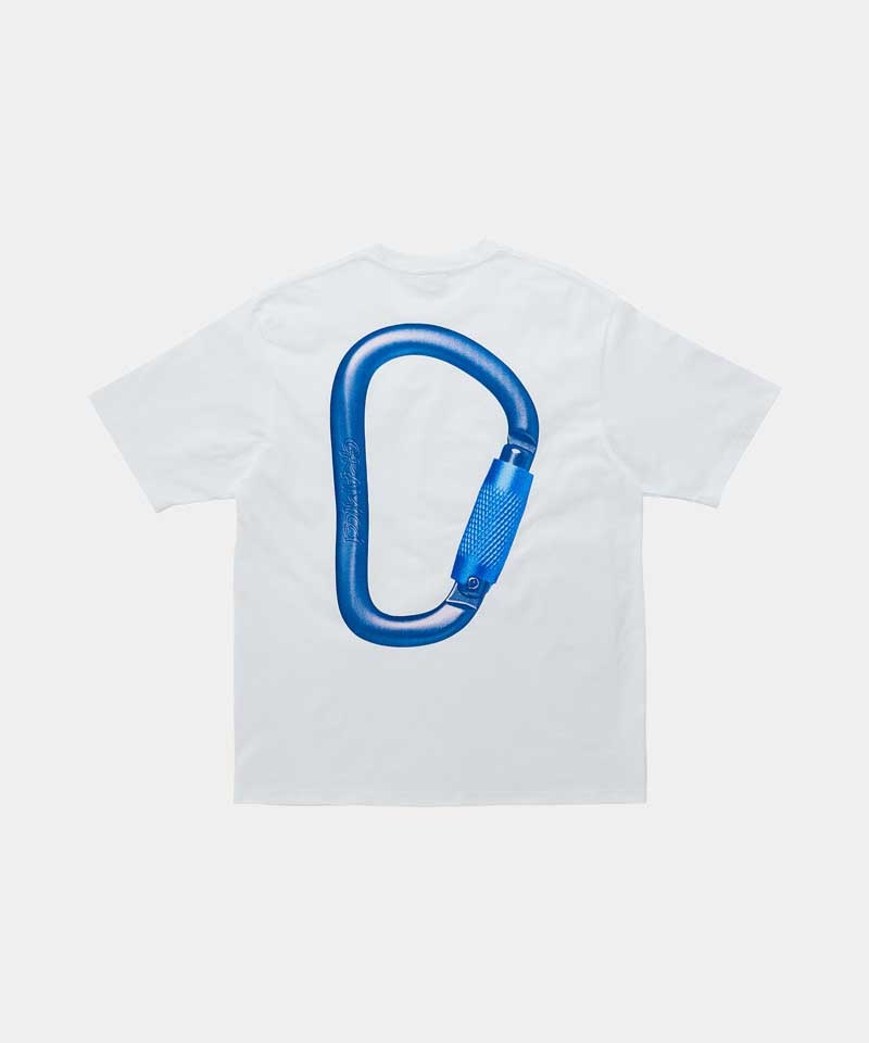 White Gramicci Carabiner Unisex Tops | ZDGFCQ108