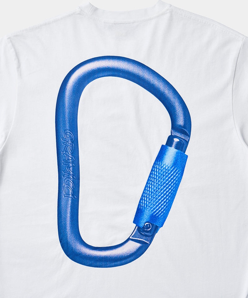 White Gramicci Carabiner Unisex Tops | ZDGFCQ108