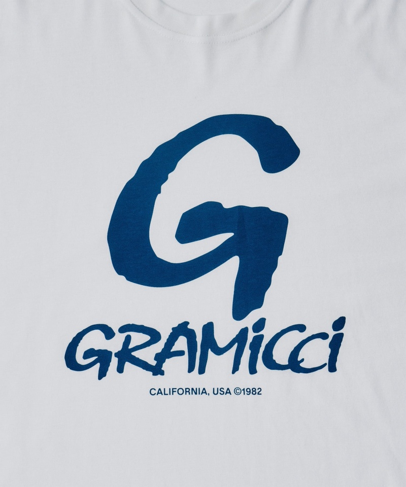 White Gramicci G-Logo Unisex Tops | IEBHVX530