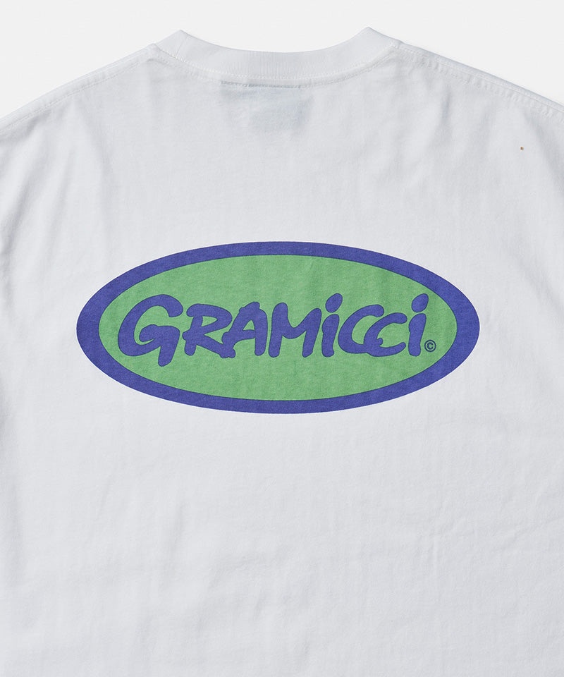 White Gramicci Gramicci Oval Unisex Tops | YVBAHK271