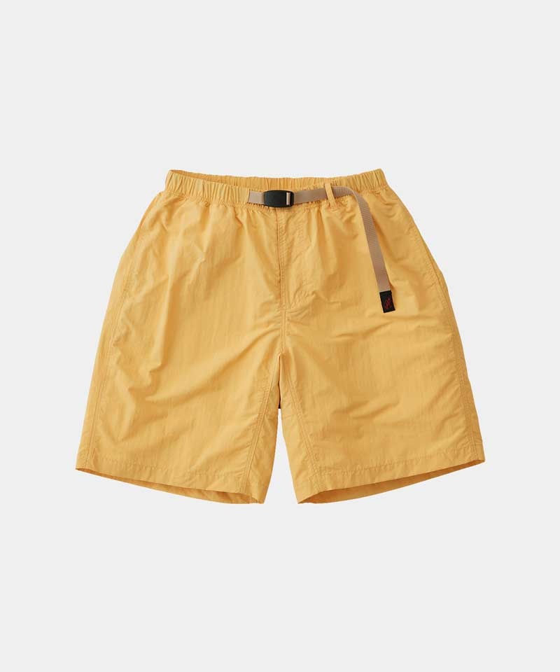 Yellow Gramicci Nylon Loose Men's Shorts | HJQICO682