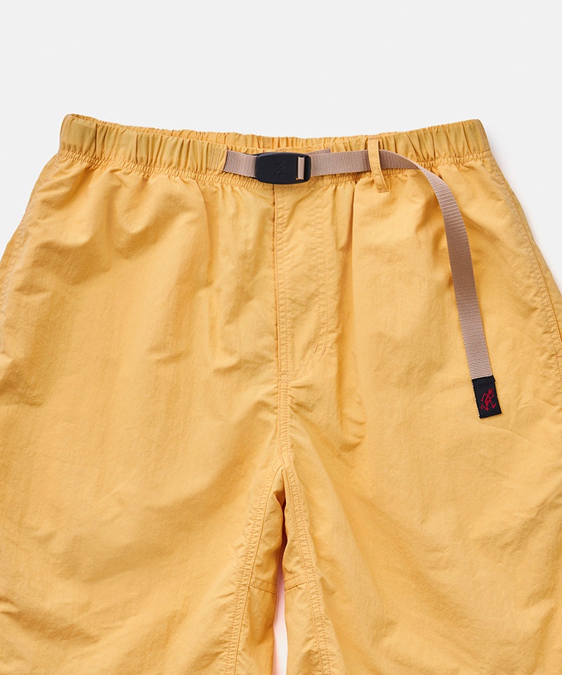 Yellow Gramicci Nylon Loose Men's Shorts | HJQICO682