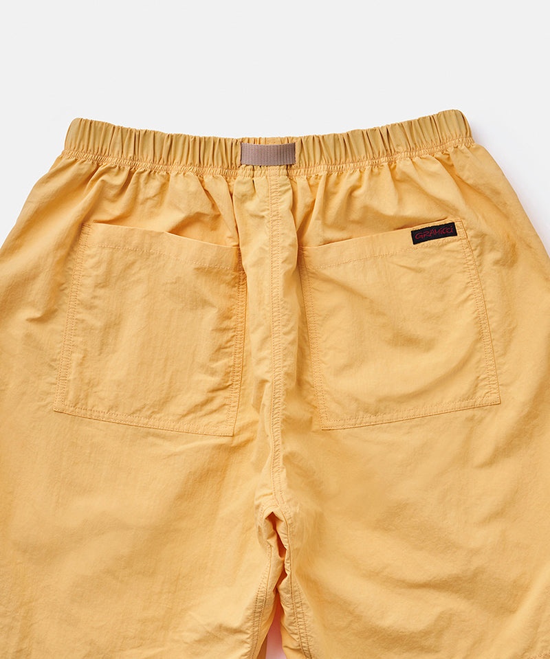 Yellow Gramicci Nylon Loose Men's Shorts | HJQICO682