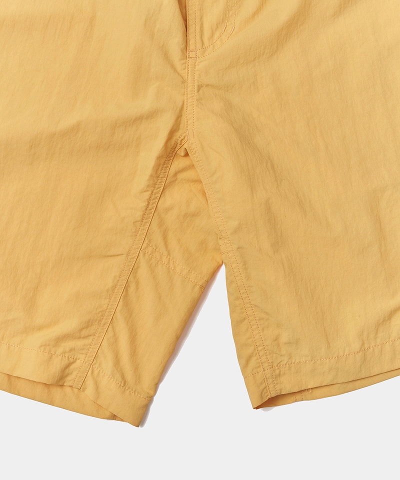 Yellow Gramicci Nylon Loose Men's Shorts | HJQICO682