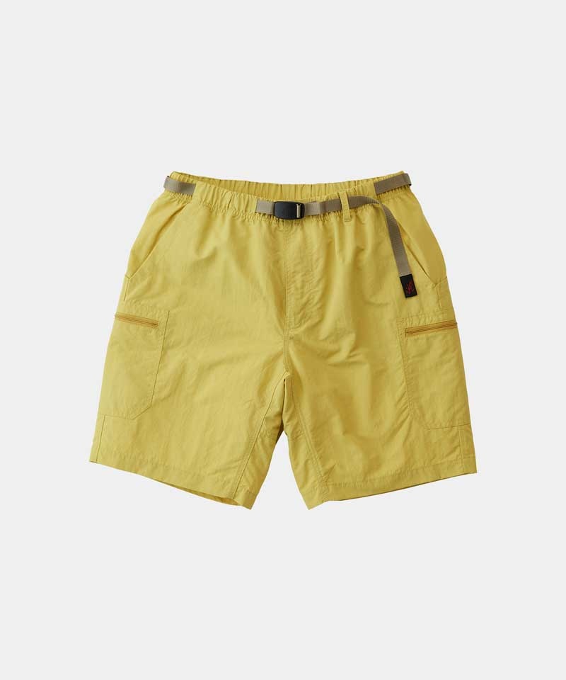 Yellow Gramicci Nylon Utility Men\'s Shorts | LJXYSE967